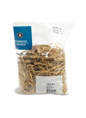 Business Source 15741 Quality Rubber Band, 3" x 0.13", Pack of 700